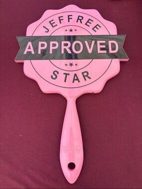 Jeffree Star 'Approved' Pink Hand Mirror